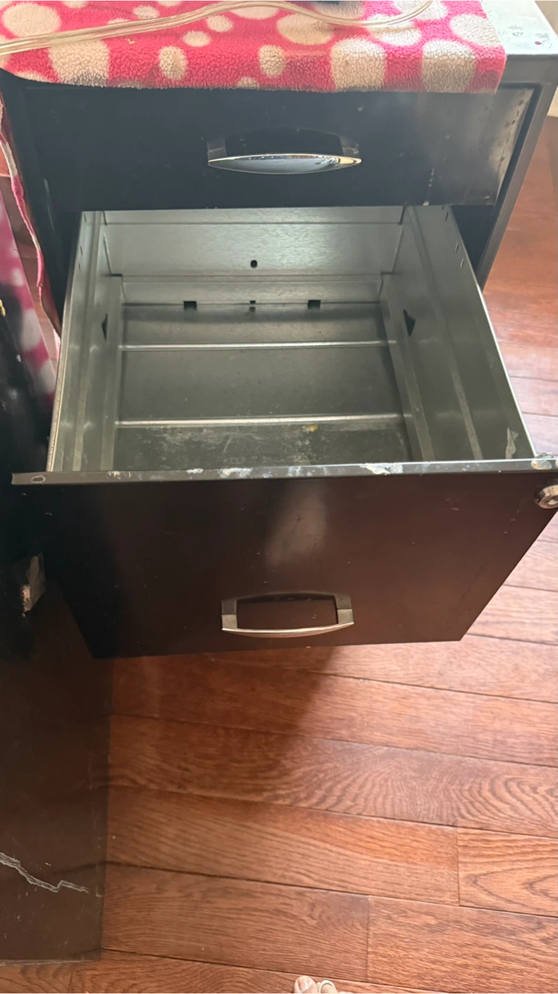 Black Filing Cabinet