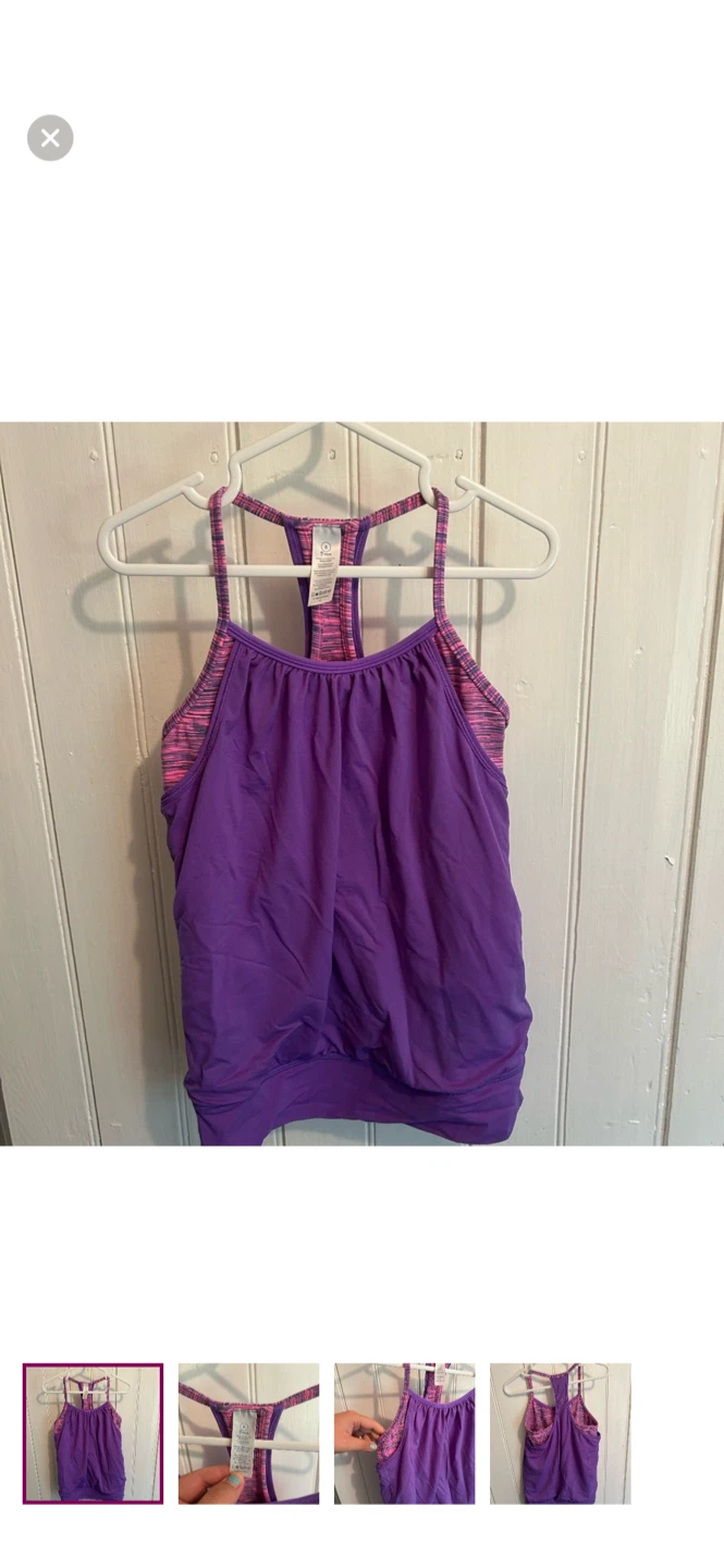 Ivivva Tank Top Size 8 - Purple