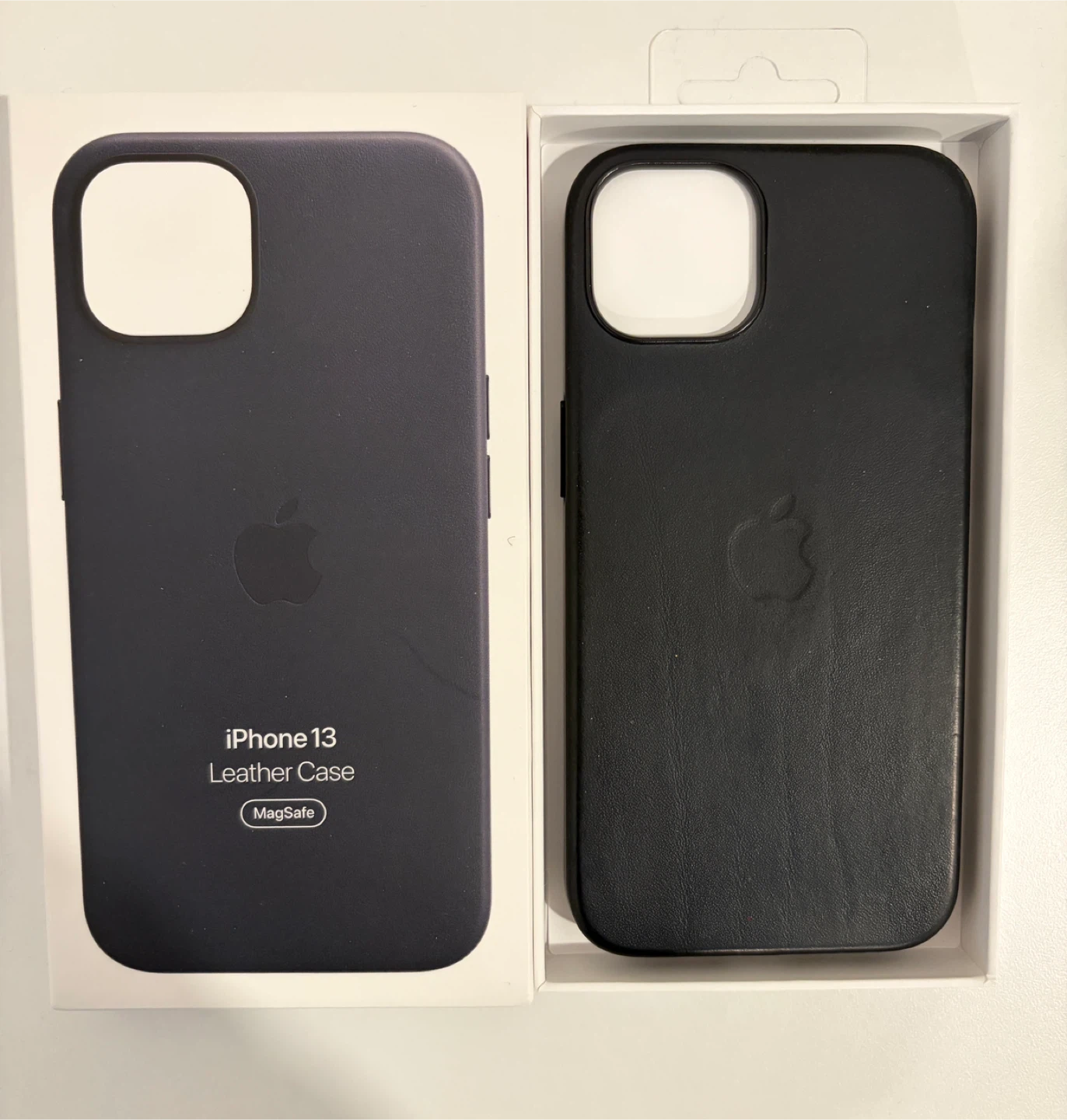 iPhone 13 Leather Apple Case (MagSafe Compatible)