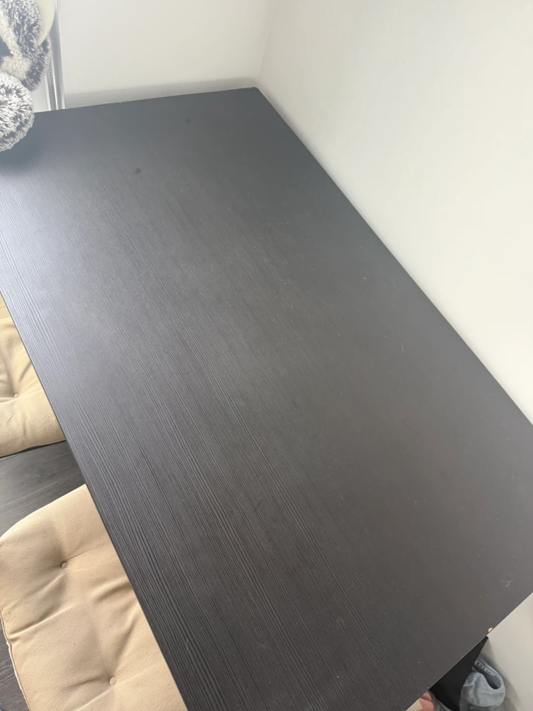 IKEA  Black Table with 2 chairs - photo 2