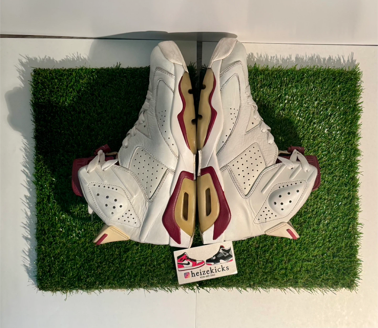 Jordan 6 Maroon size 10 - photo 5