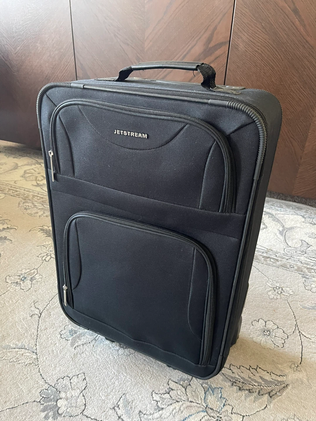 Jetstream Black Carry-On Suitcase