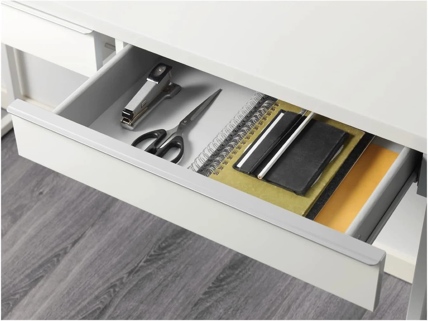 IKEA Besta Burs Desk - White High Gloss - photo 4