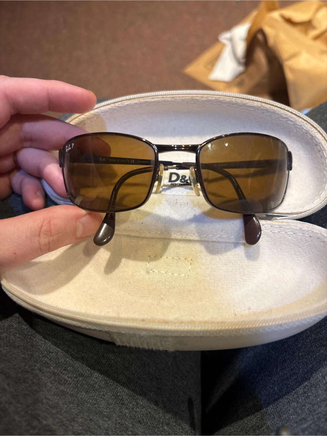 Ray-Ban Sunglasses with DG case - photo 3