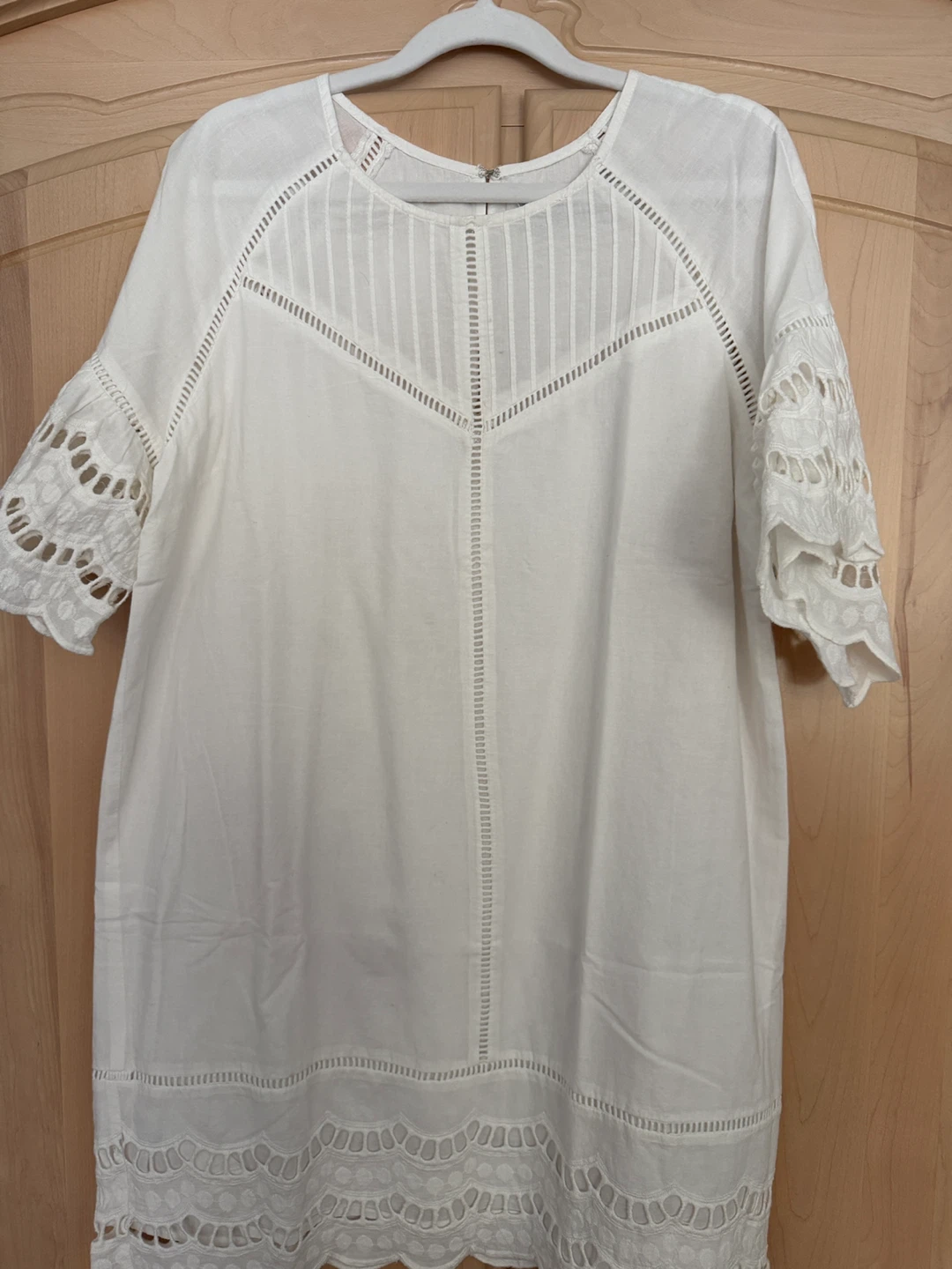 White Eyelet Dress