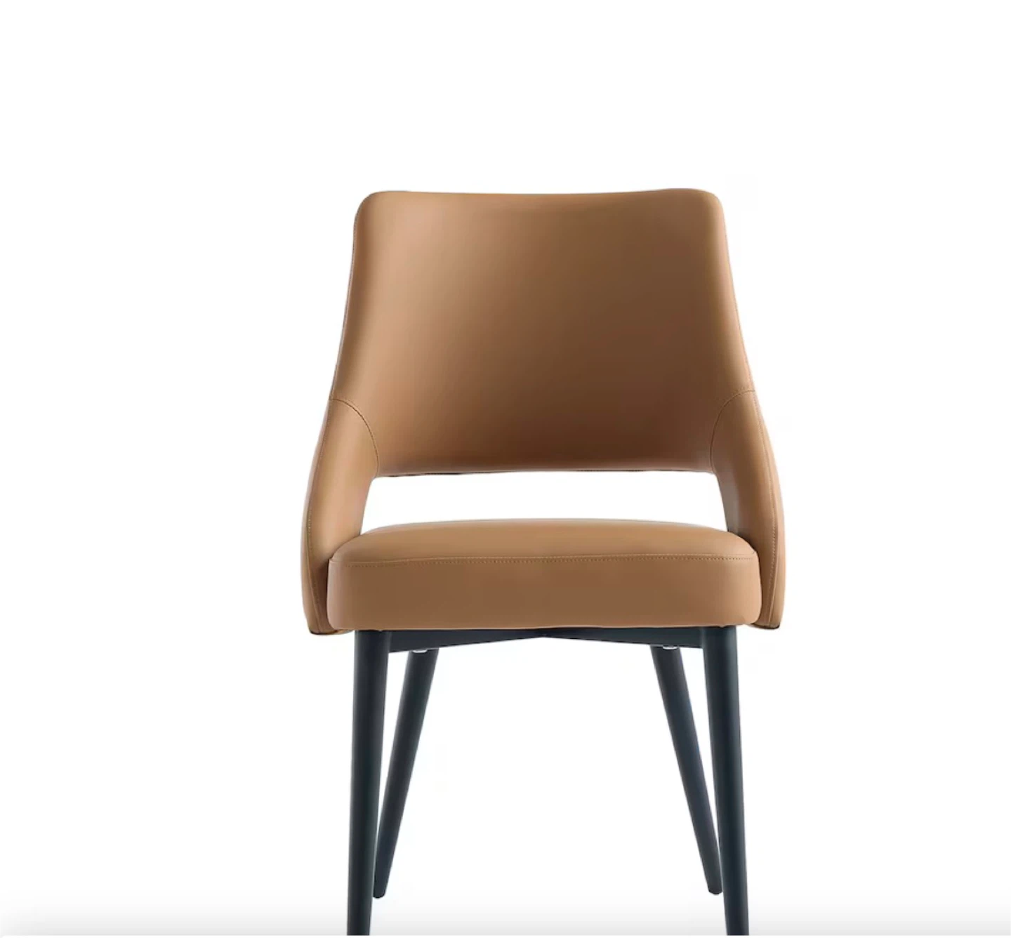 Tremont Dining Chair - Saddle & Black