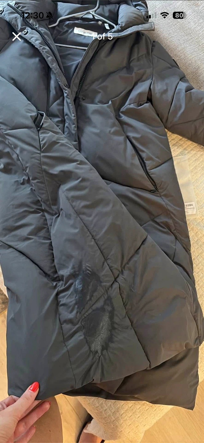 Calvin Klein Puffer Coat, Size M