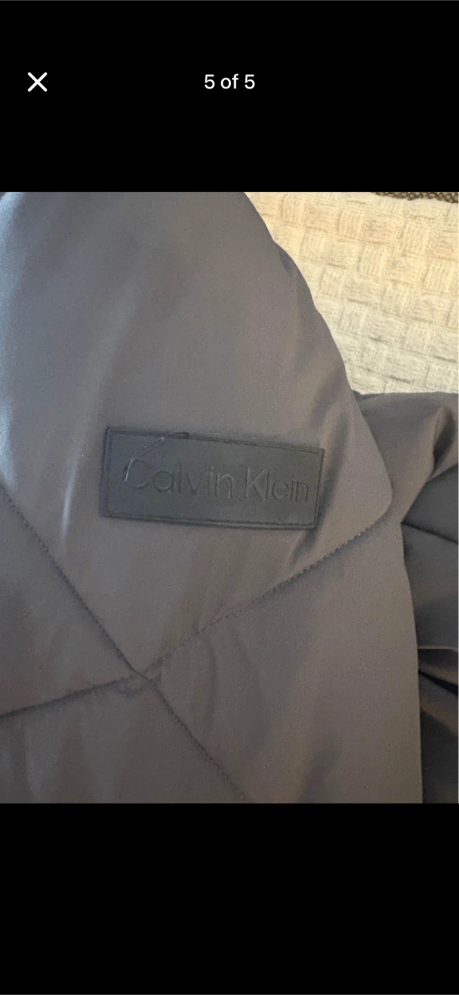 Calvin Klein Puffer Coat, Size M - photo 5