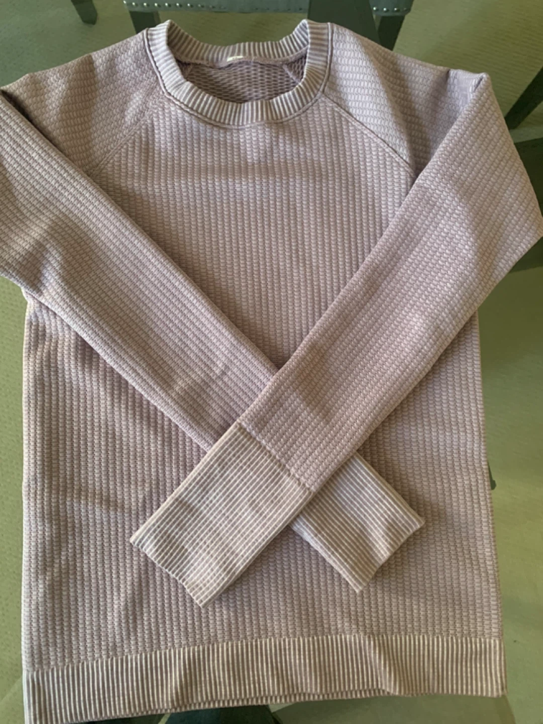 Lululemon Heathered Pink Blissful Addict Pullover