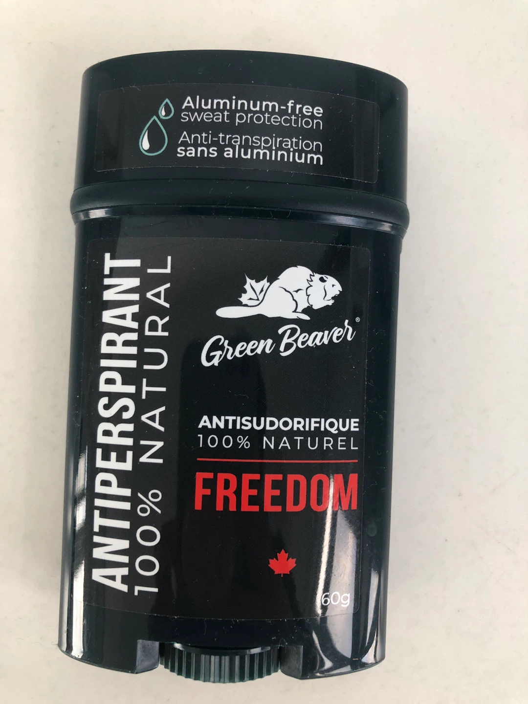 Green Beaver Freedom Antiperspirant🏆