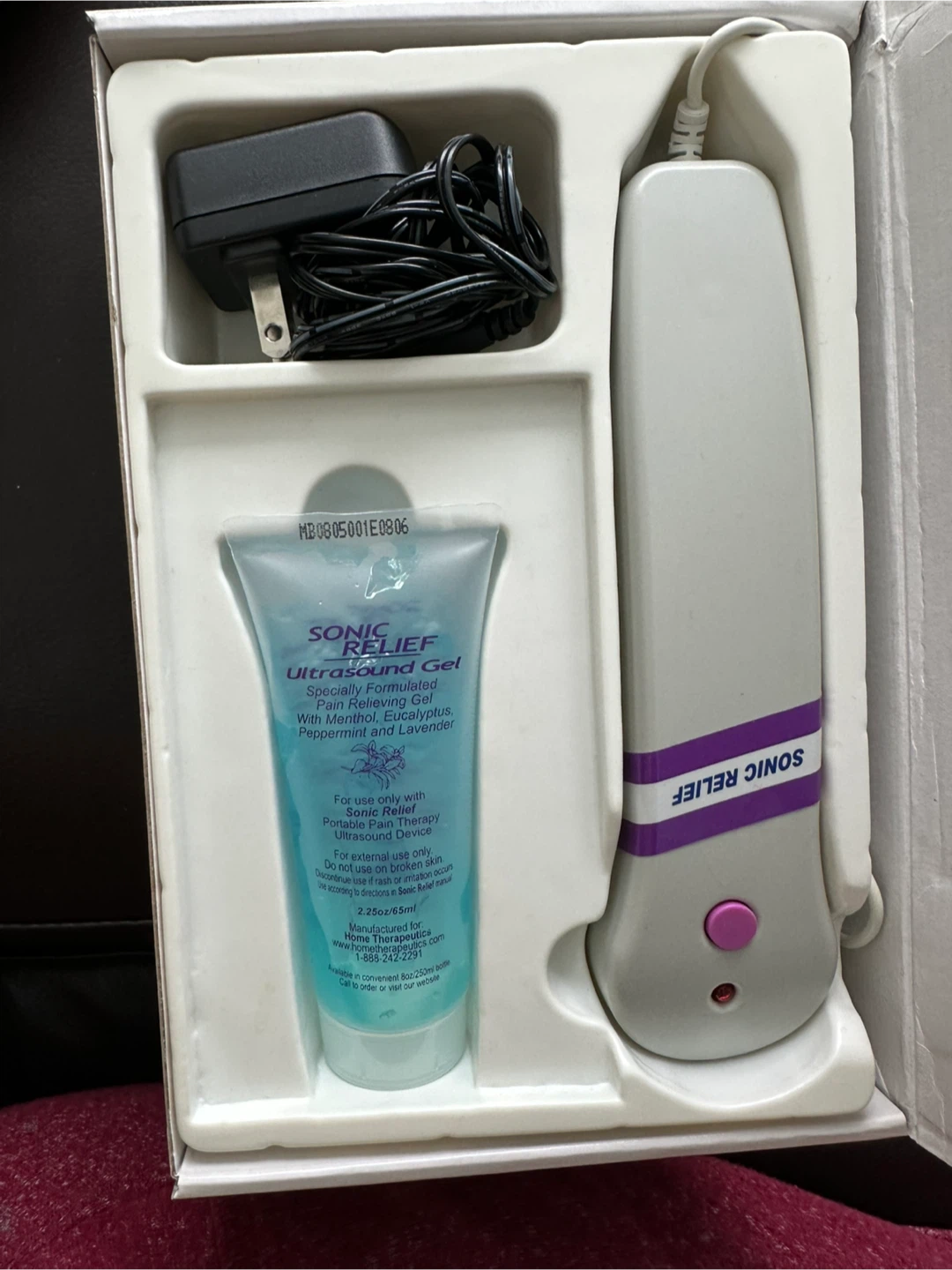 Sonic Relief Portable Pain Therapy - SR-957 Personal Ultrasound - photo 3