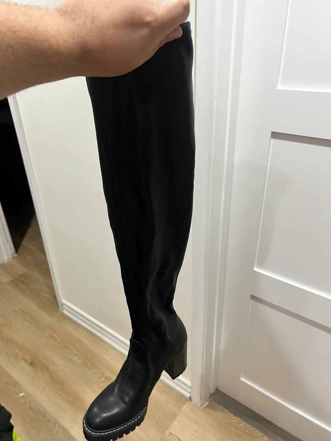 L'intervalle Rialto Black Stretch Boots - Size 40 - photo 2