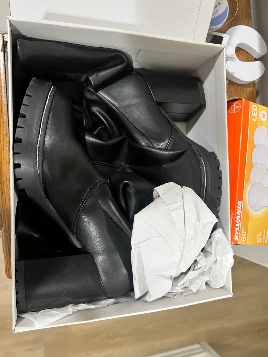 L'intervalle Rialto Black Stretch Boots - Size 40 - photo 5