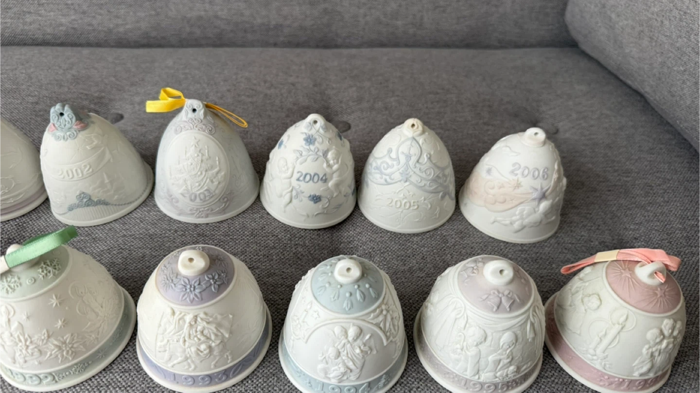 Lladro Christmas Bell Collection 1987–2006 Porcelain Spain - photo 5