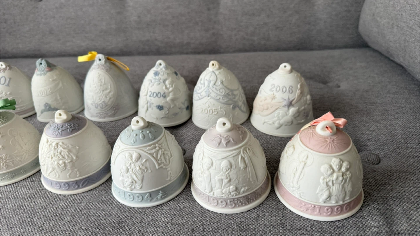 Lladro Christmas Bell Collection 1987–2006 Porcelain Spain - photo 4