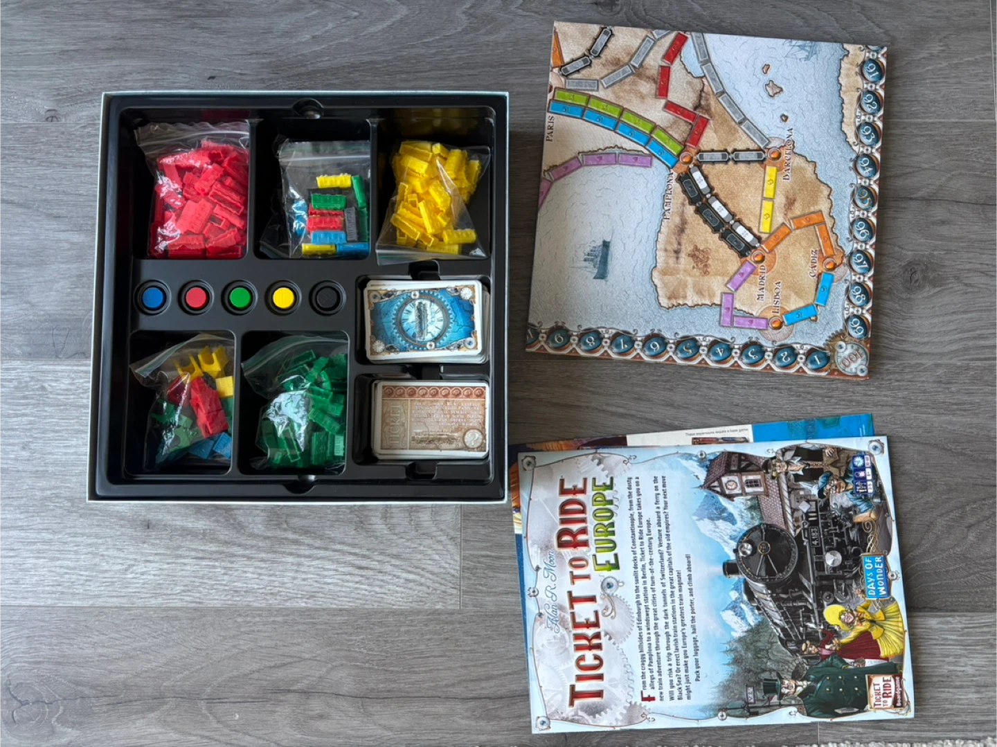 Ticket to Ride: Europe Board Game - photo 2