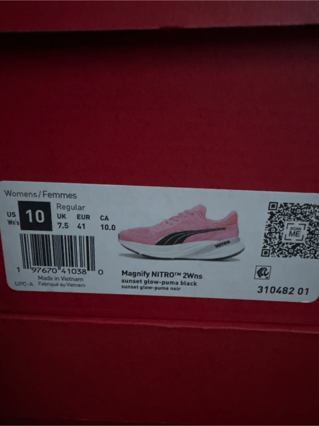 Puma Magnify NITRO 2Wns Sunset Glow US 10