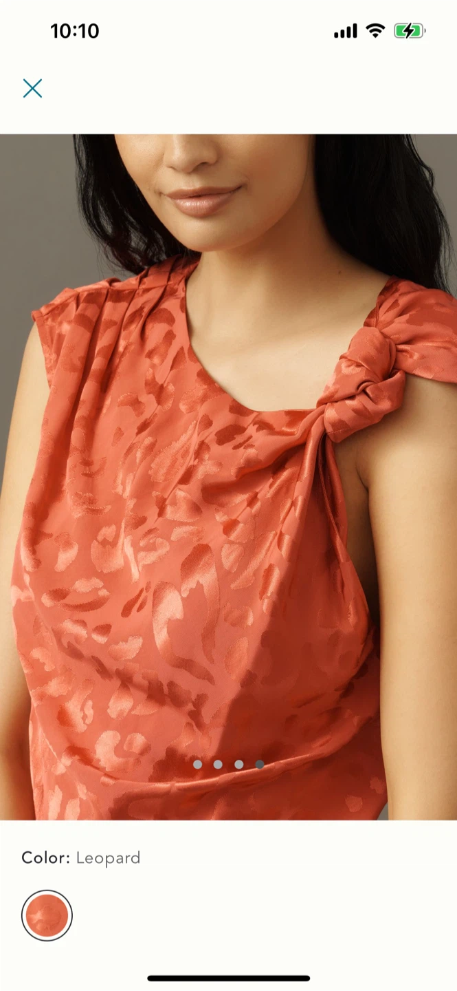 BNWT Farm Rio Printed Asymmetric Tank XS - photo 4