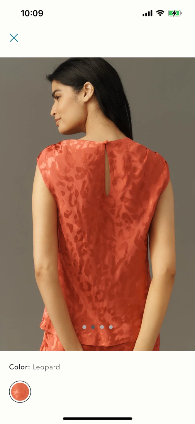 BNWT Farm Rio Printed Asymmetric Tank XS - photo 2