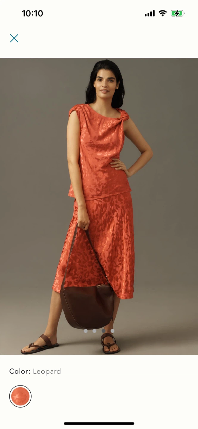 BNWT Farm Rio Printed Asymmetric Tank XS - photo 3