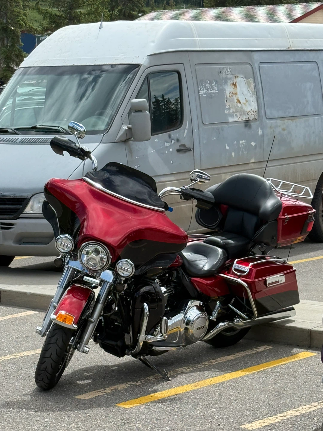 2013Harley Davidson Ultra LTD Touring Motorcycle - Red