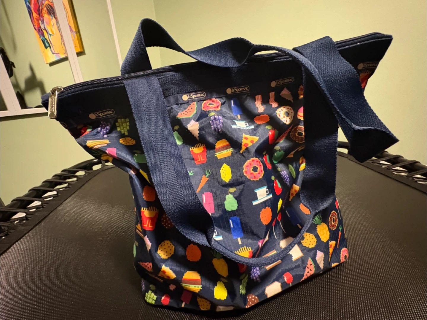 LeSportsac Tote Bag - Food Print - photo 2