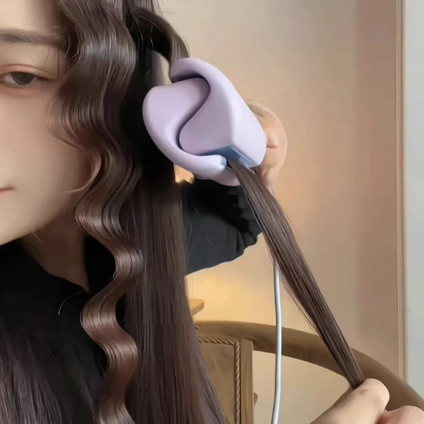 Hair Waver Curling Iron - White - photo 2