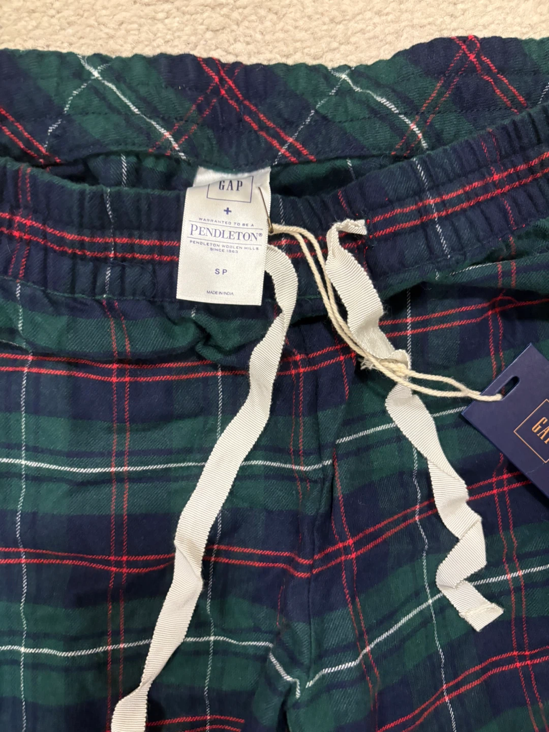 Gap + Pendleton Plaid Pajama Pants - Size SP - photo 3