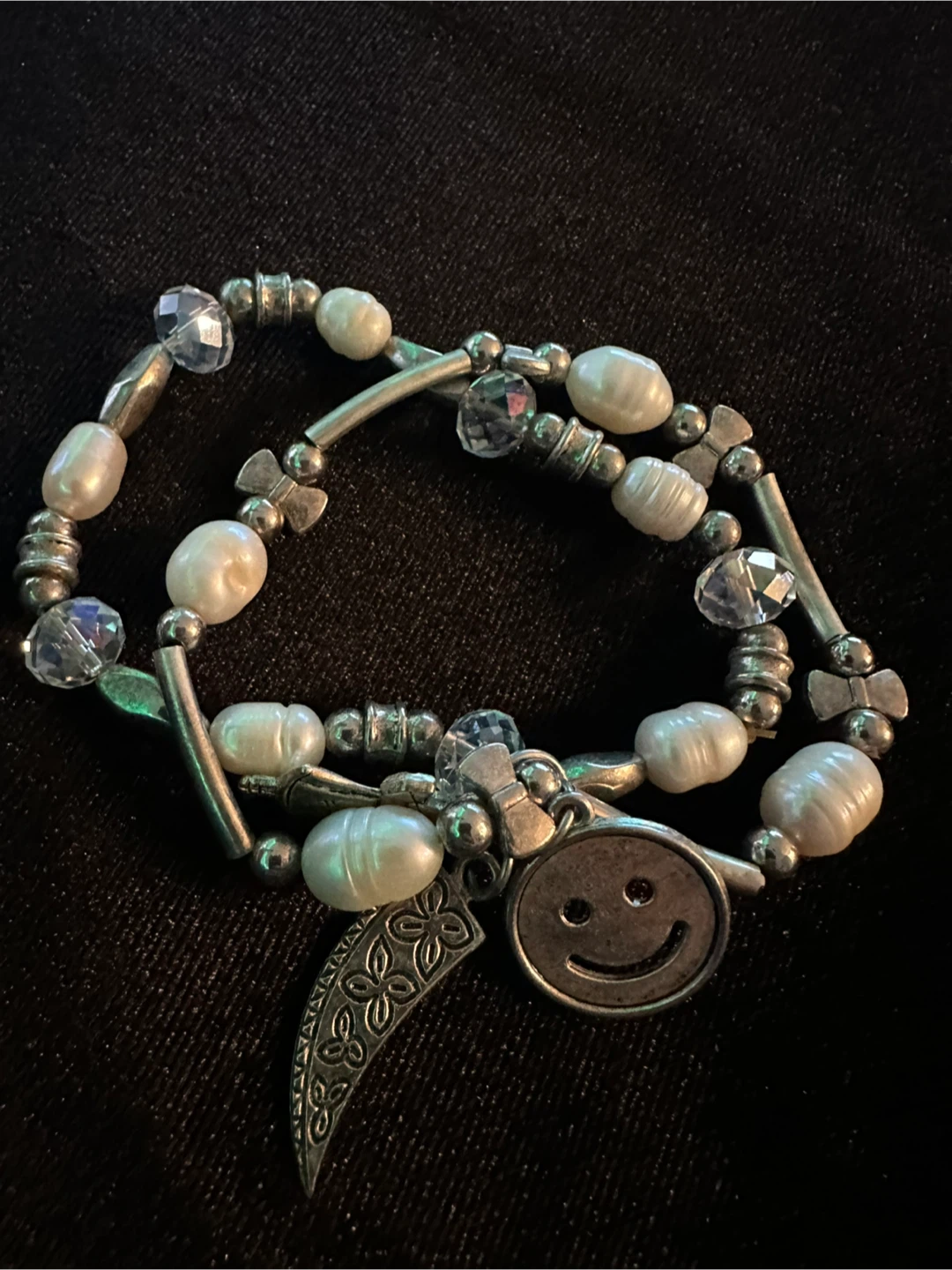 Handmade Beaded Charm Bracelet