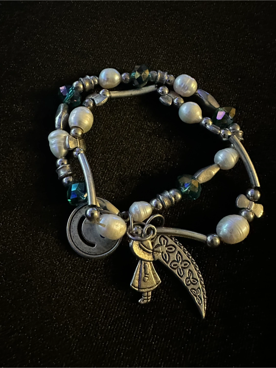 Handmade Beaded Charm Bracelet - photo 5