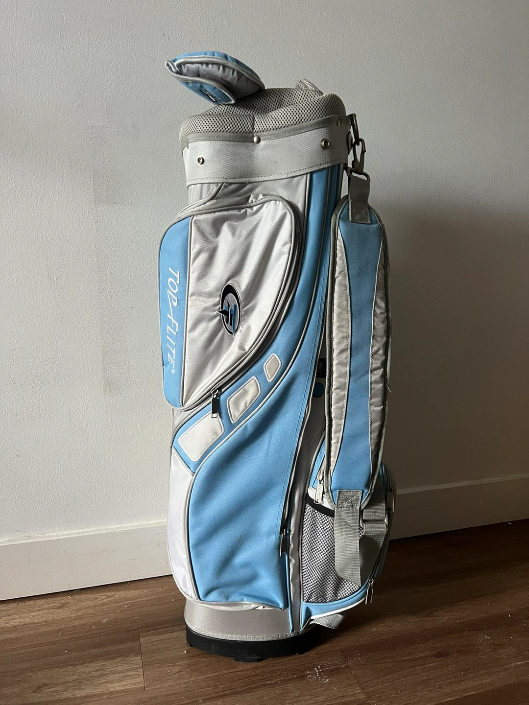 Top Flite Golf Bag - Blue & Grey with 1 Golf Club - photo 2