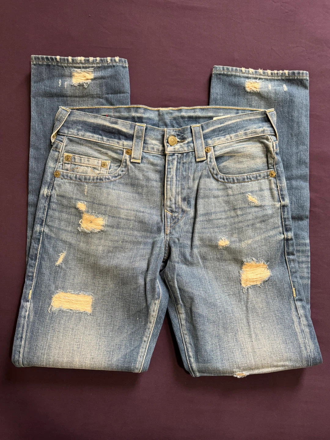 Men’s True Religion SN Geno Relaxed Slim Fit with Distressing - photo 3