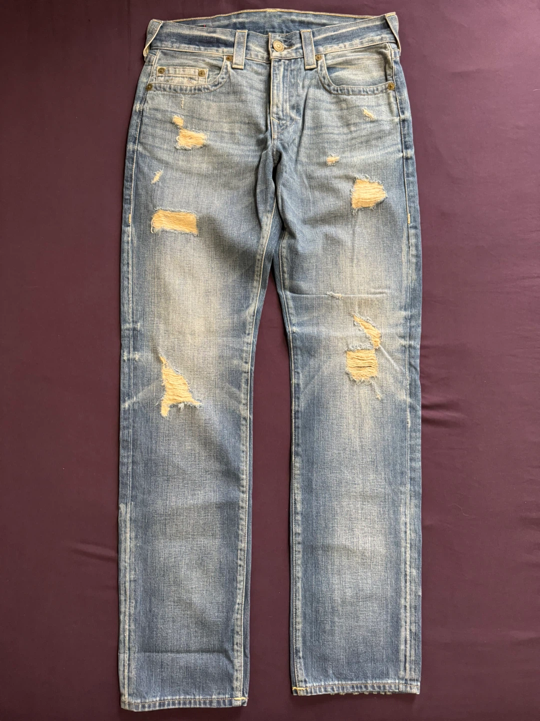 Men’s True Religion SN Geno Relaxed Slim Fit with Distressing - photo 5
