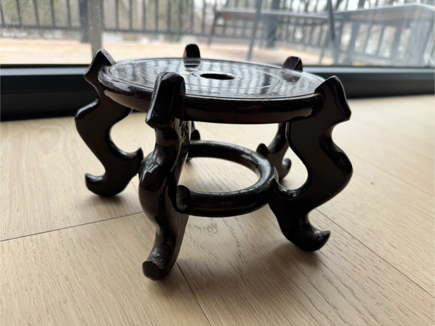 Wooden Plant Stand - Brown