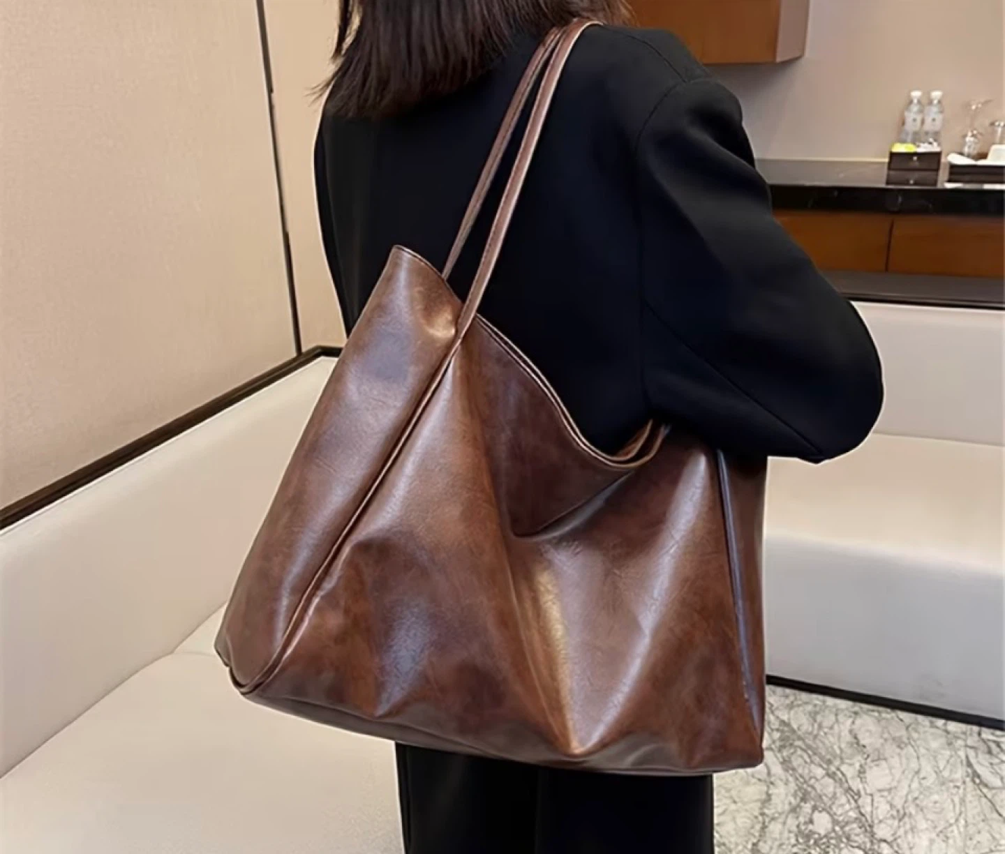 Brown Tote Bag