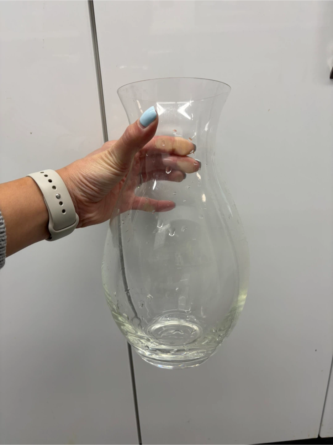 Clear Glass Vase