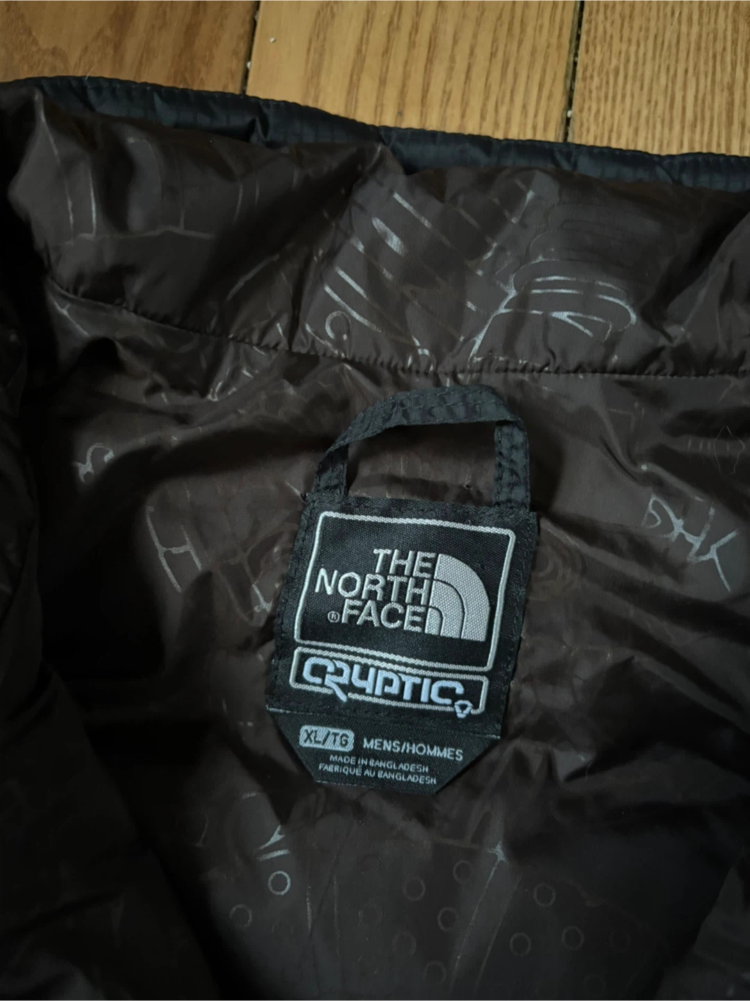 The North Face TNF Cryptic puffer vest XL goose down - photo 4