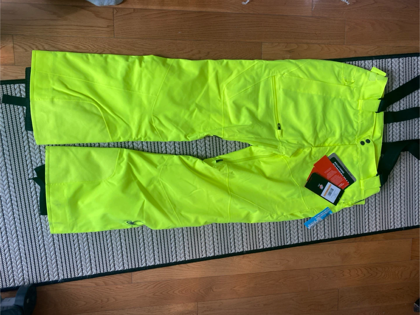 Spyder Propulsion Ski Pants - Yellow, Men's S