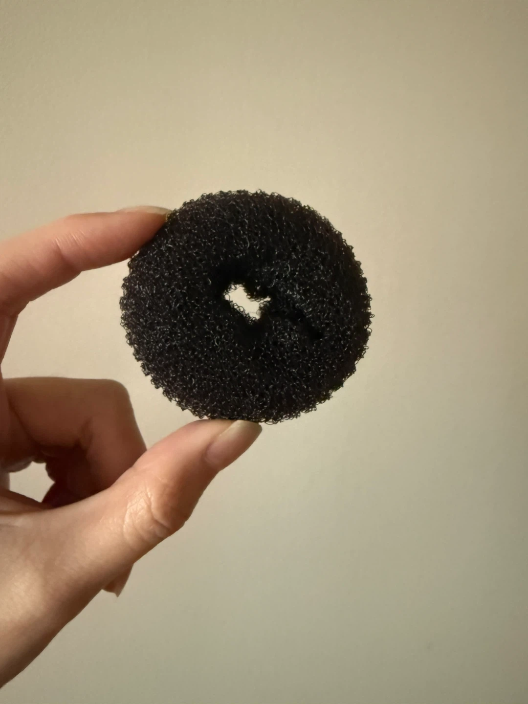 Dark brown Hair Bun Maker hair donut