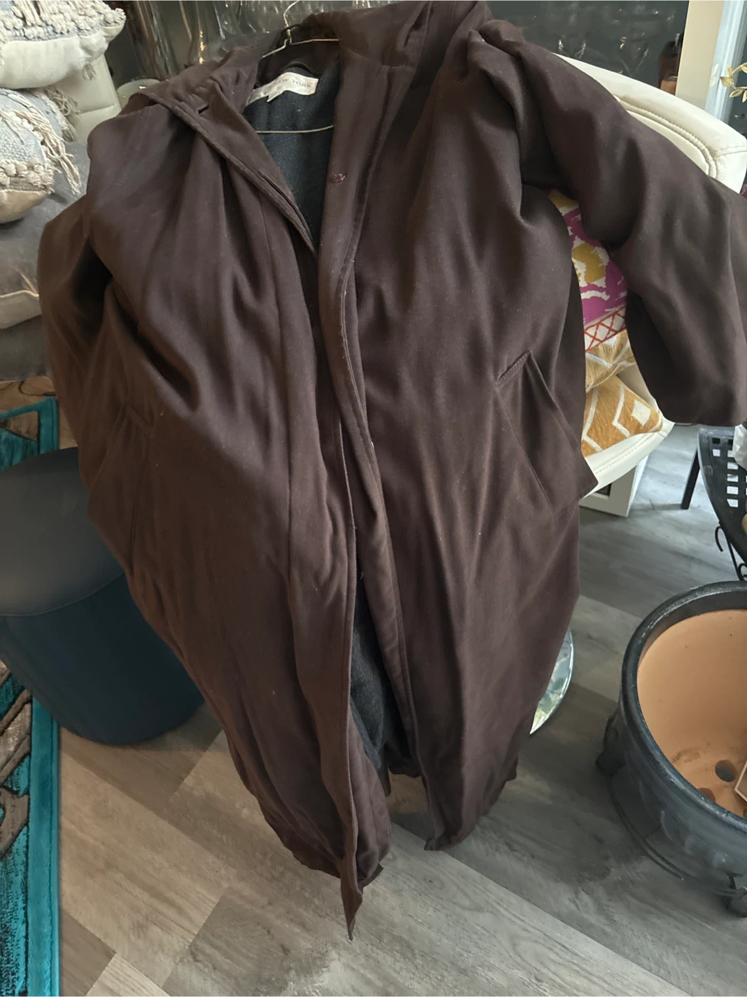 New York & Company Brown Coat