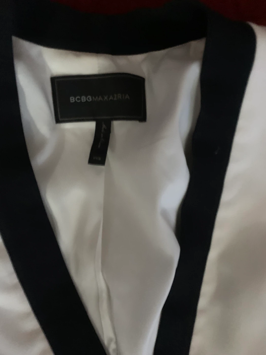 BCBGMAXAZRIA White Blazer - Size xxs - photo 3