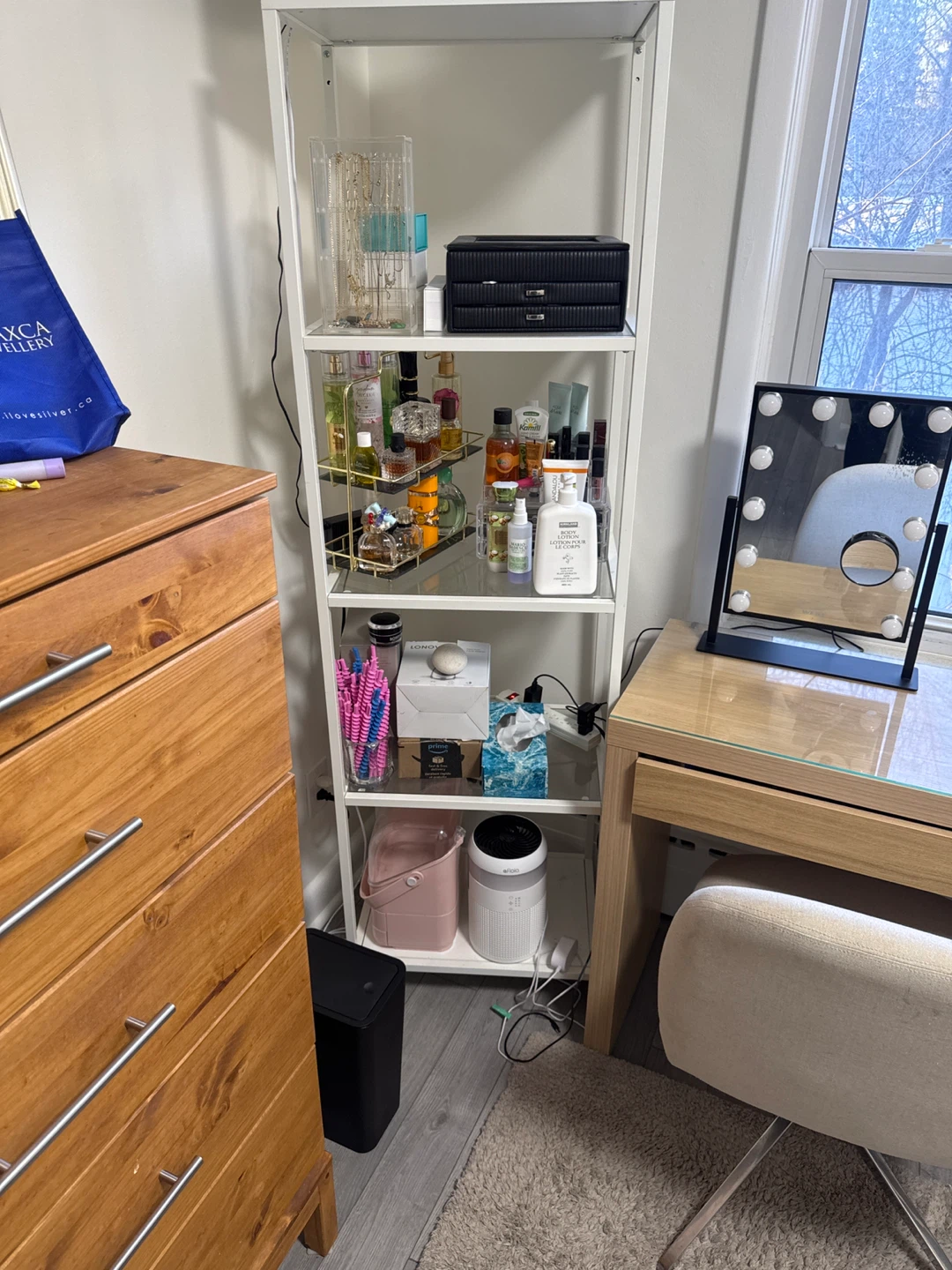 IKEA Vittsjö Shelving Unit