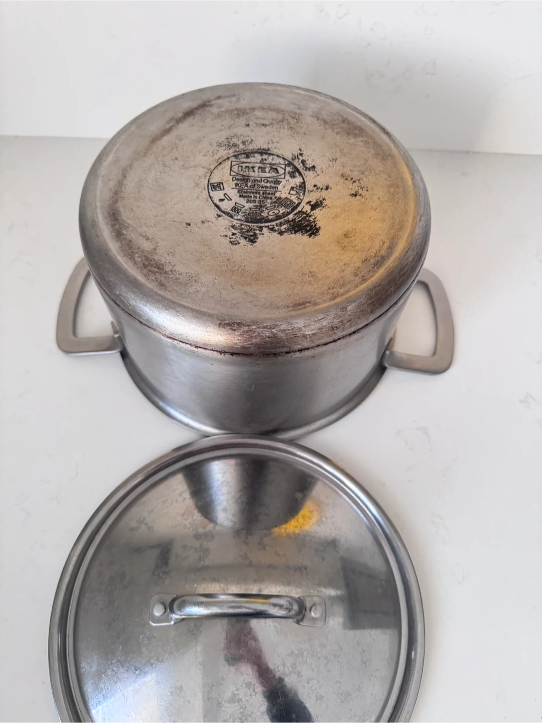 IKEA Stainless Steel Pot with Lid - photo 4