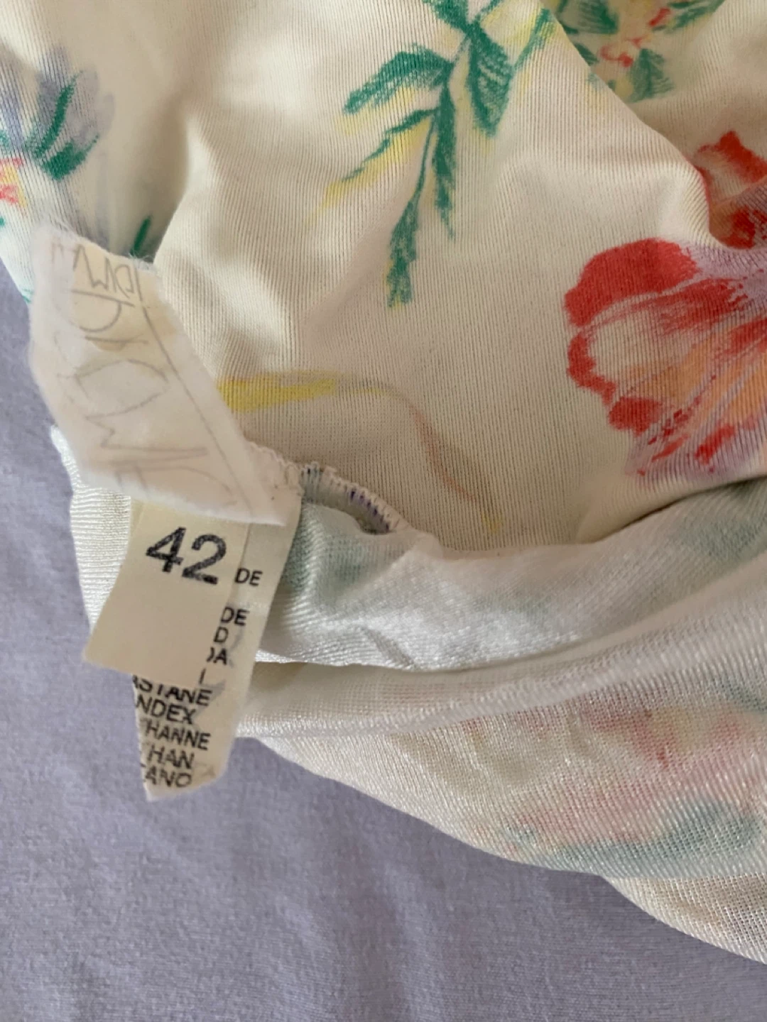 Idamode Floral Swimsuit - Size 42 - photo 3