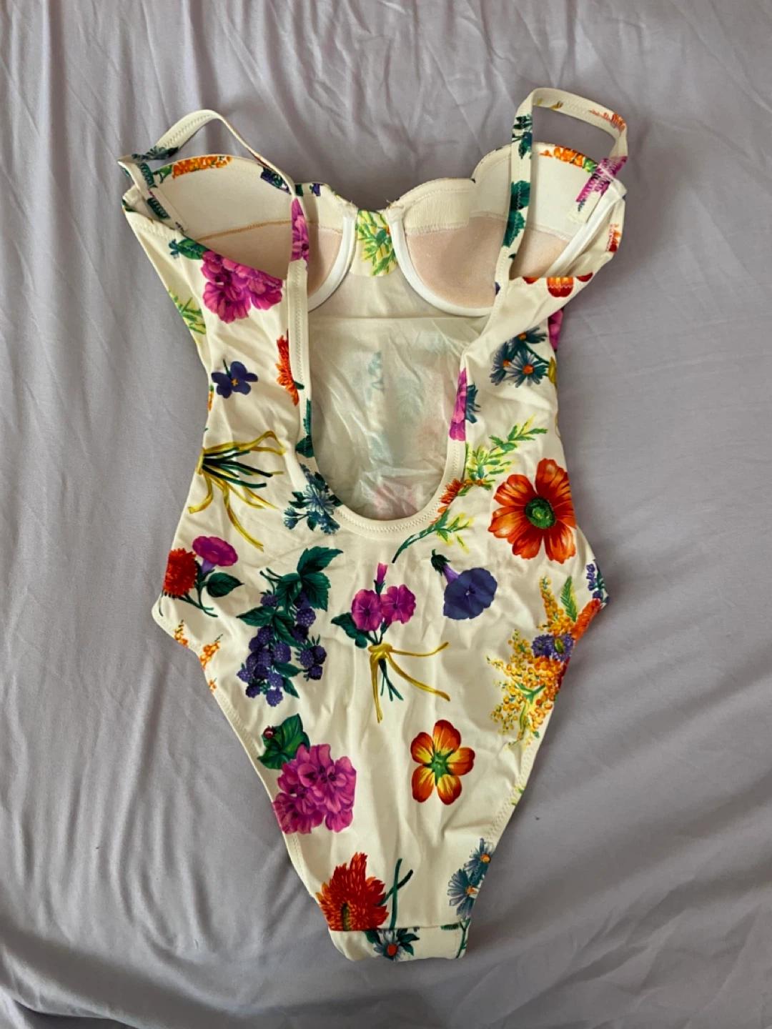 Idamode Floral Swimsuit - Size 42 - photo 2