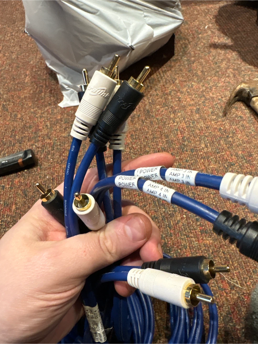 RCA Audio Cables - Blue - photo 2