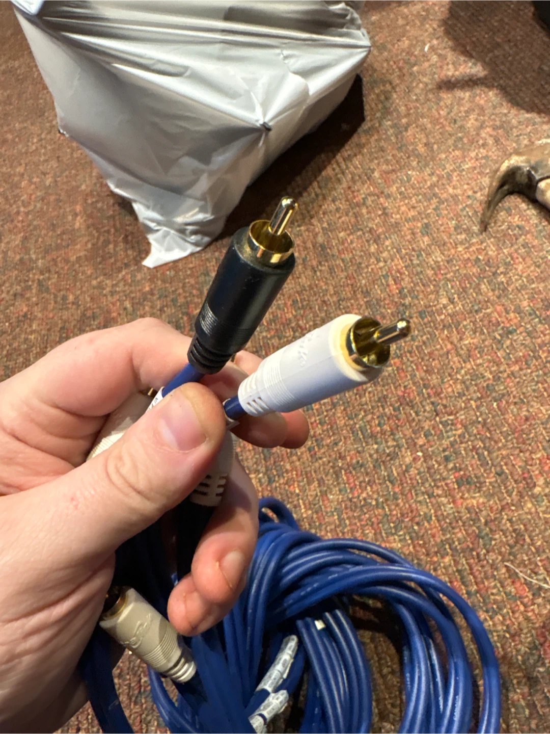 RCA Audio Cables - Blue - photo 3