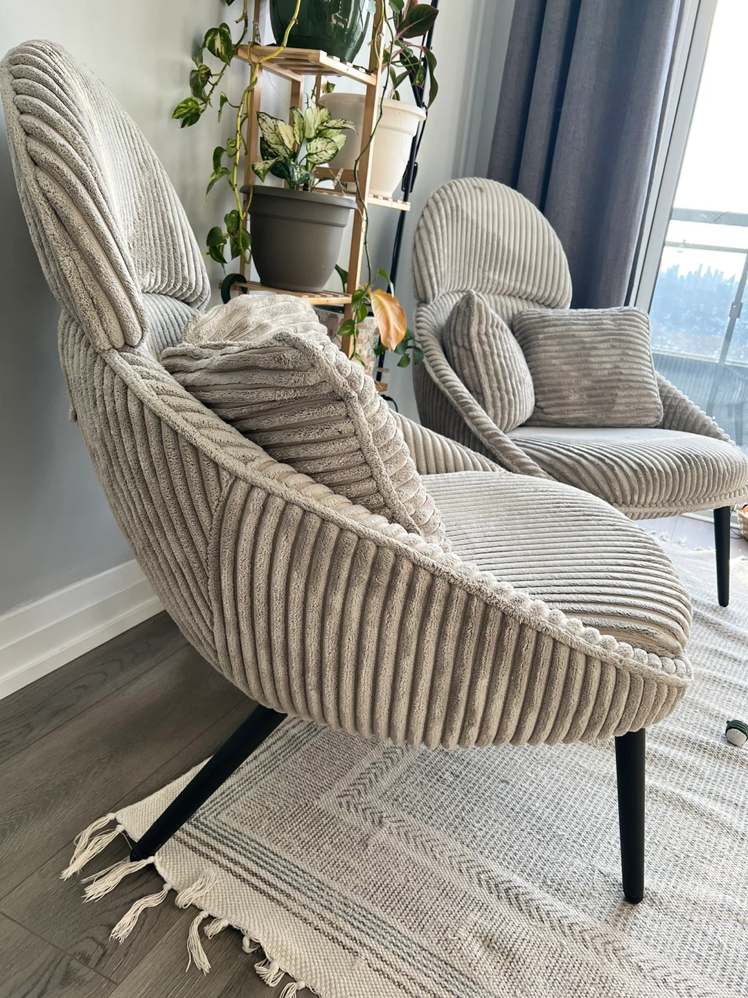 MUST GO BY MONDAY! Pair of Structube HERMAN chairs - photo 5