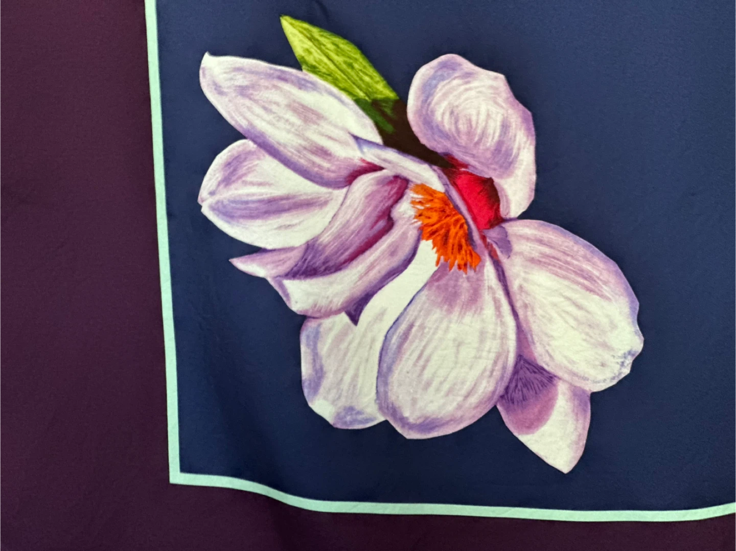 GORGEOUS Jane Seymour Magnolia Silk Scarf - photo 4