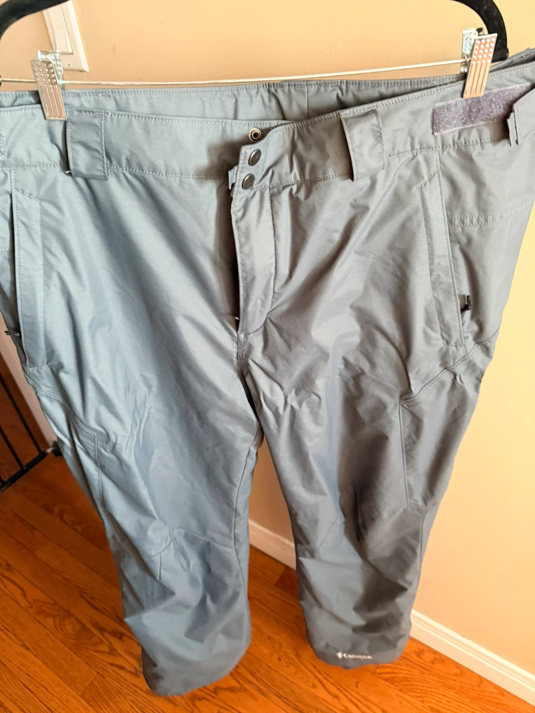 Men's Columbia Snow Pants - Grey